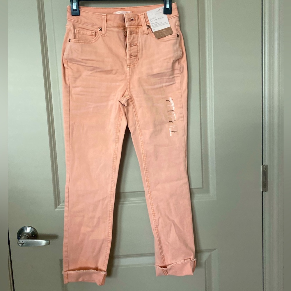 Lauren Conrad  High Rise Skinny Ankle Jeans